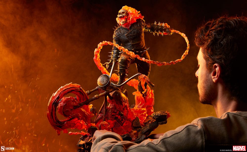 Ghost Rider Marvel Premium Format Figurka 53 cm - Image 3