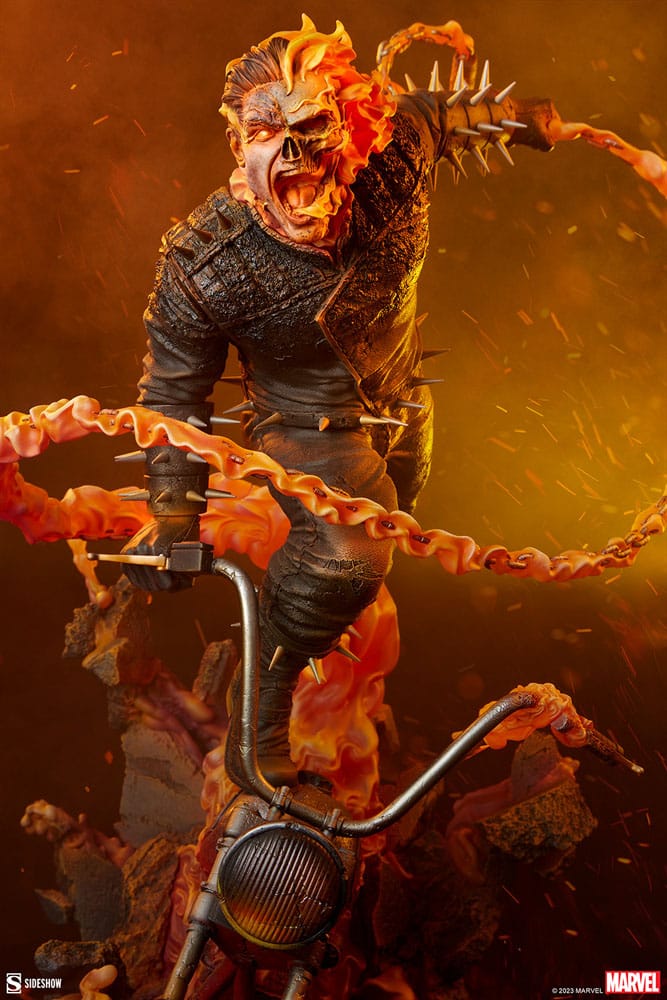 Ghost Rider Marvel Premium Format Figurka 53 cm - Image 7