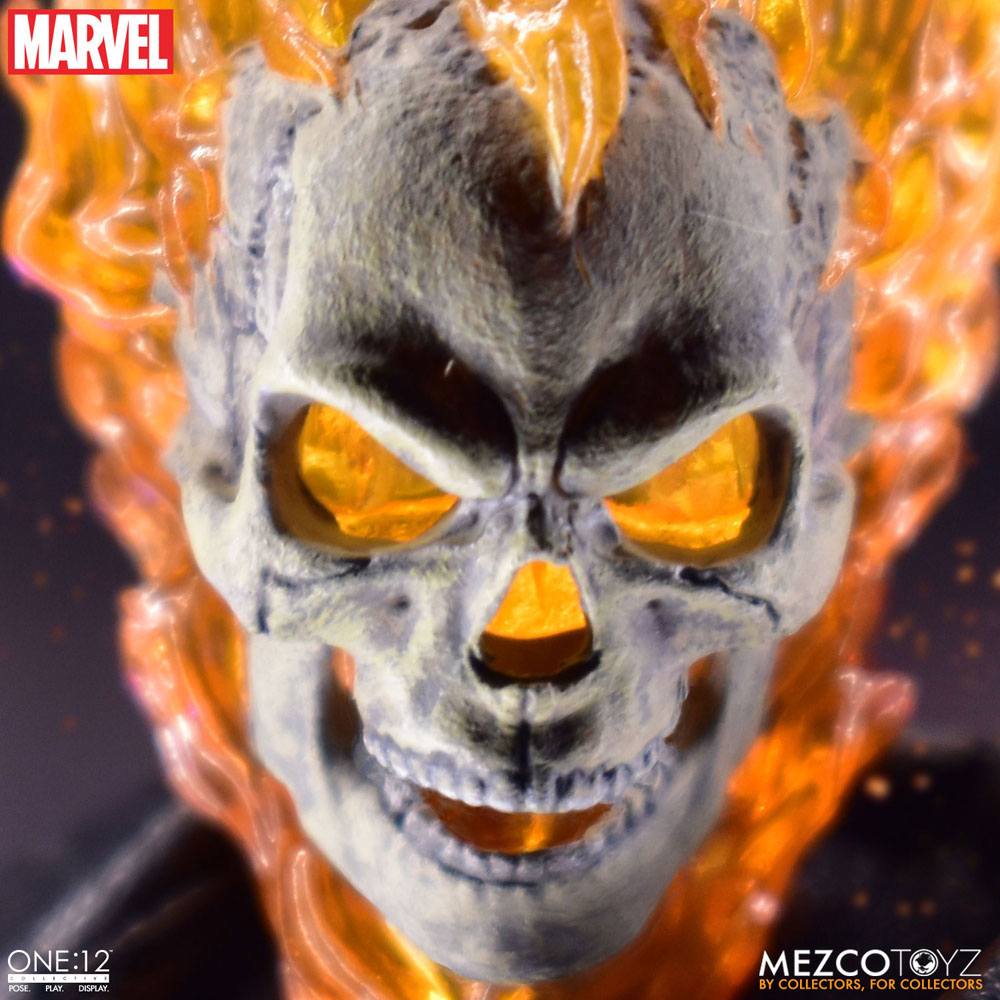 Ghost Rider & Vehicle with Sound & Light Up 1/12 Figurka 19 cm - Image 2
