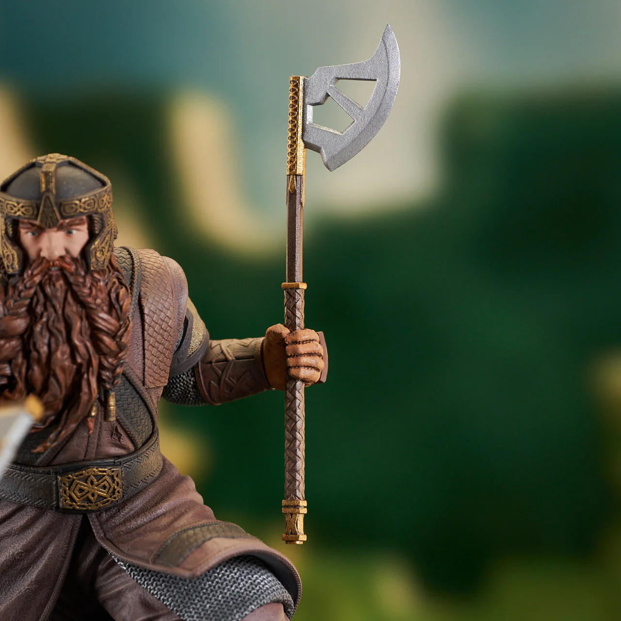Gimli Lord of the Rings Deluxe Gallery Figurka 20 cm - Image 12