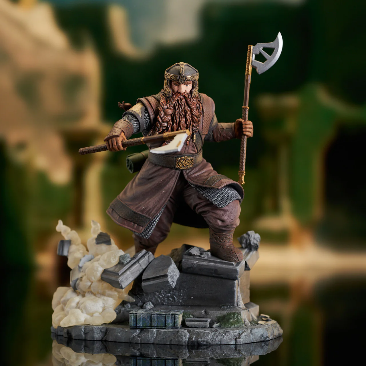 Gimli Lord of the Rings Deluxe Gallery Figurka 20 cm - Image 4