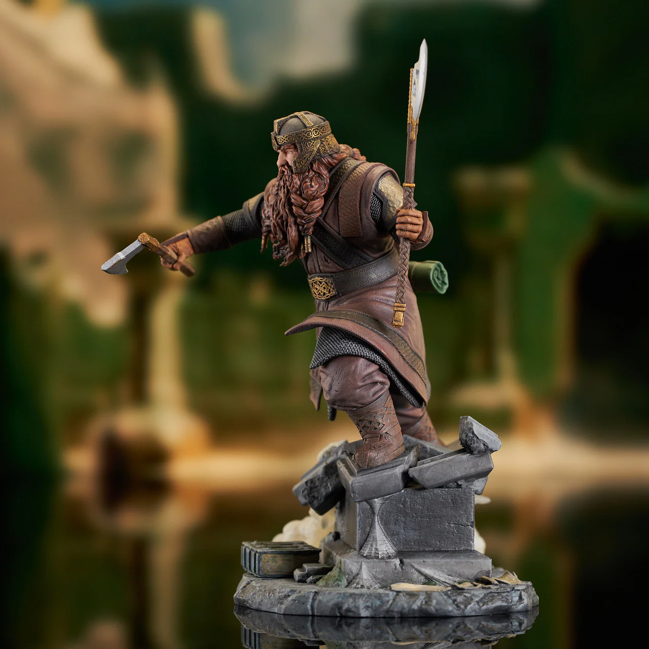 Gimli Lord of the Rings Deluxe Gallery Figurka 20 cm - Image 6