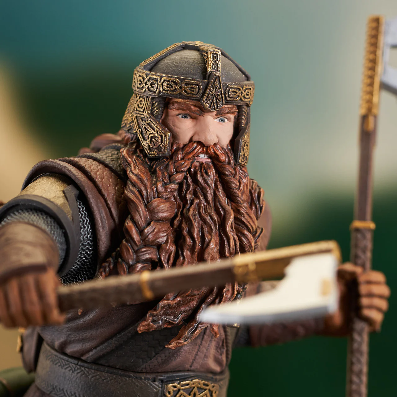 Gimli Lord of the Rings Deluxe Gallery Figurka 20 cm - Image 8