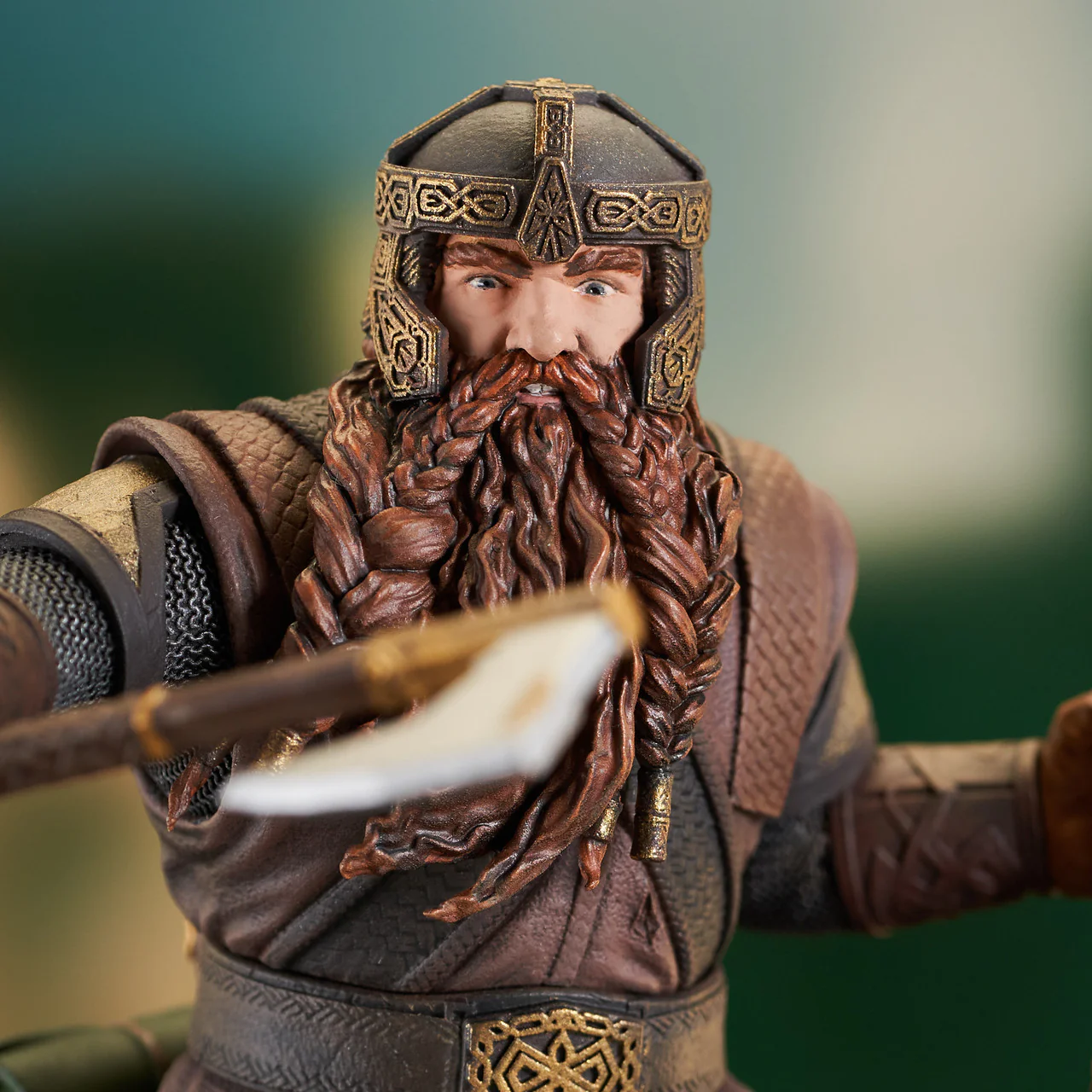 Gimli Lord of the Rings Deluxe Gallery Figurka 20 cm - Image 9