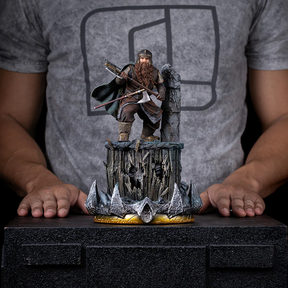 Gimli Unleashed The Lord of the Rings Art Scale 1/10 Figurka 25 cm - Image 10