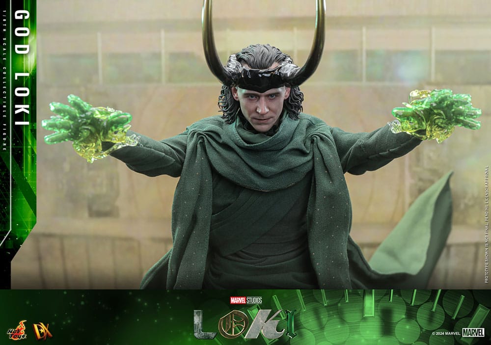 God Loki Marvel Loki DX 1/6 Figurka 31 cm - Image 14