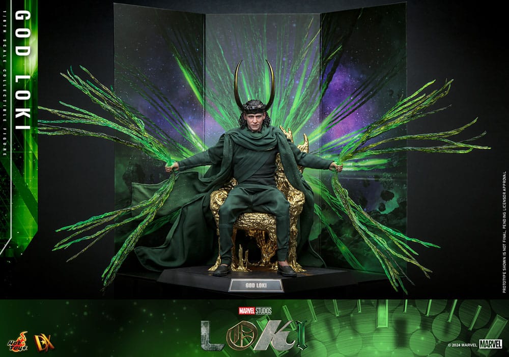 God Loki Marvel Loki DX 1/6 Figurka 31 cm - Image 6