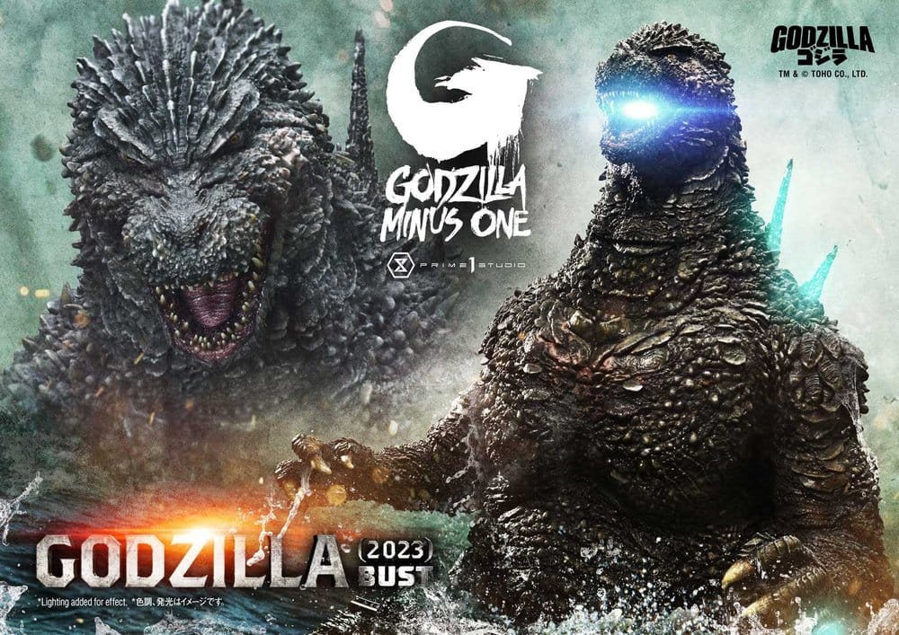 Godzilla 2023 Bonus Ver. Godzilla Minus One Film Life Size Bust 1/1 Figurka 87 cm - Image 2