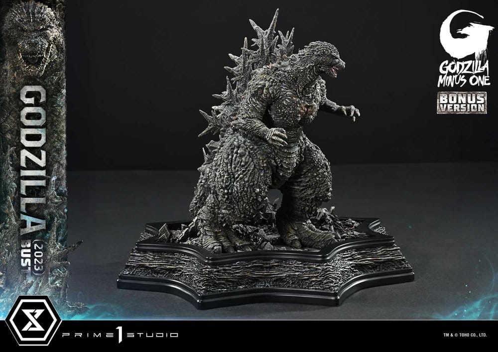 Godzilla 2023 Bonus Ver. Godzilla Minus One Film Life Size Bust 1/1 Figurka 87 cm - Image 5
