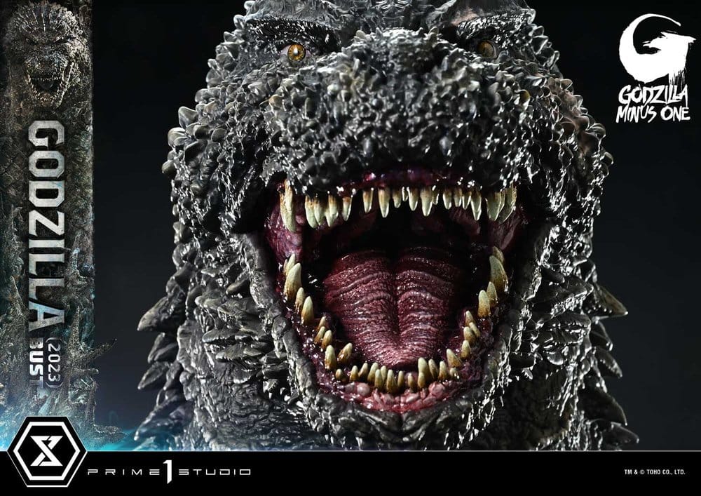 Godzilla 2023 Godzilla Minus One Film Life Size Bust 1/1 Figurka 87 cm - Image 13