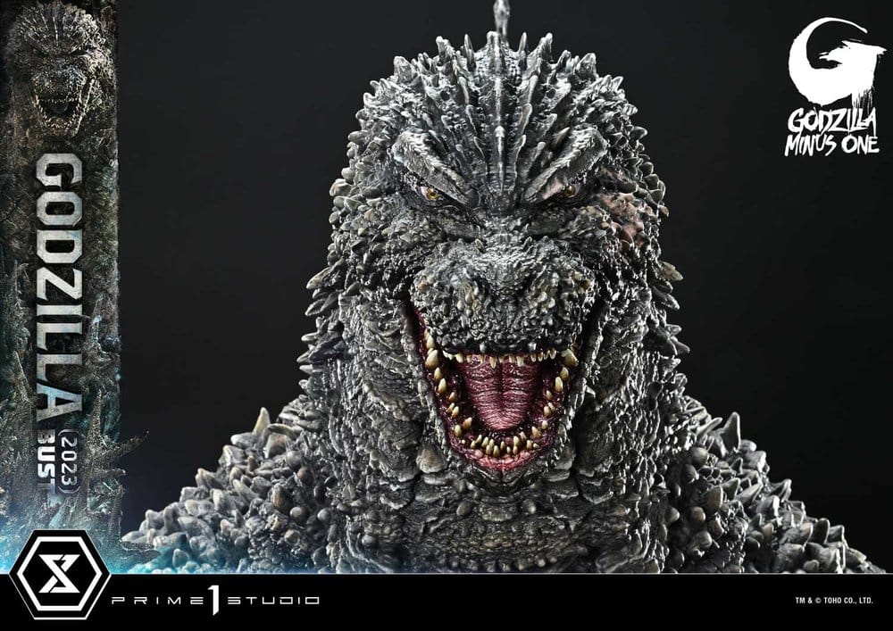 Godzilla 2023 Godzilla Minus One Film Life Size Bust 1/1 Figurka 87 cm - Image 9