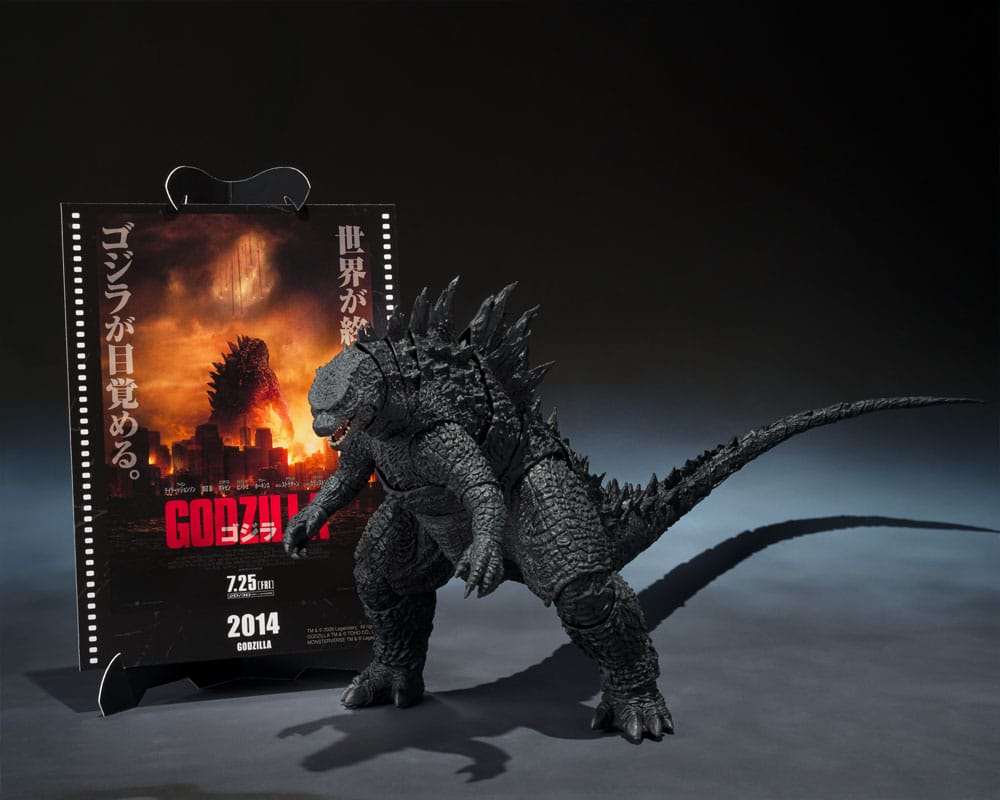 Godzilla Movie Graphic Plus Godzilla 2014 S.H.MonsterArts Figurka 15 cm