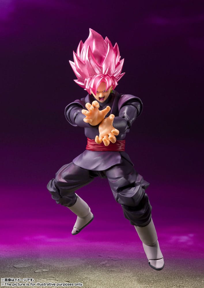 Goku Black Super Saiyan Rose Dragon Ball Super S.H. Figuarts Figurka 14 cm - Image 4