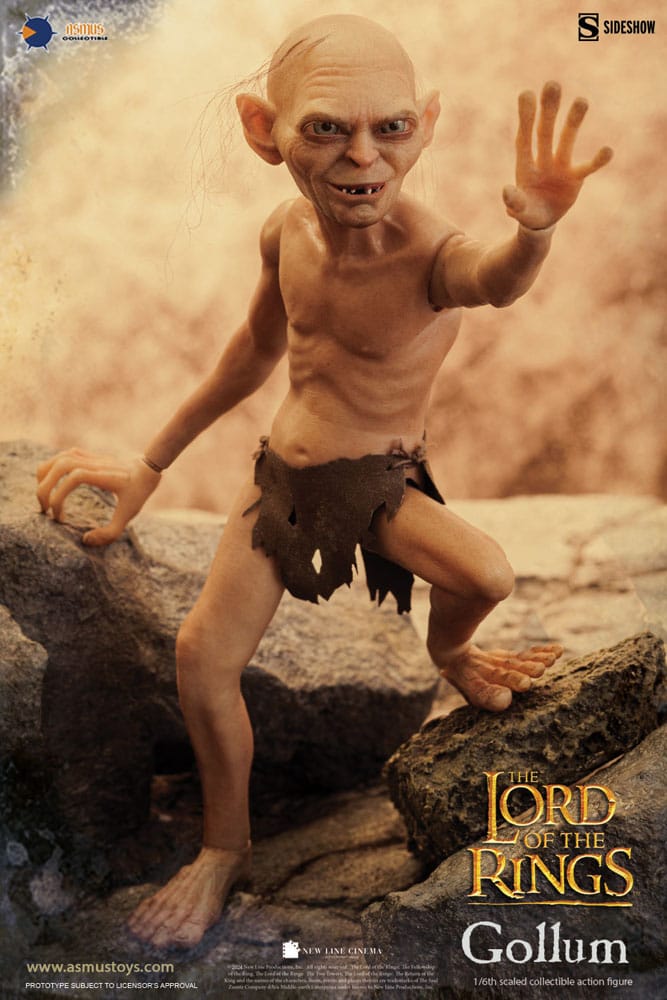 Gollum Lord of the Rings 1/6 Figurka 20 cm - Image 7