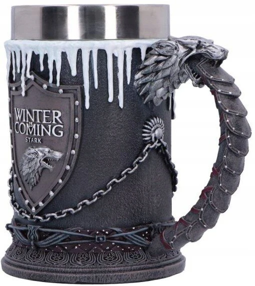 Gra o Tron kufel kolekcjonerski Dom Stark (wysokość: 14,7 cm) - Image 2