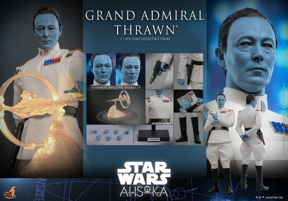 Grand Admiral Thrawn Star Wars: Ahsoka 1/6 Figurka 32 cm - Image 10