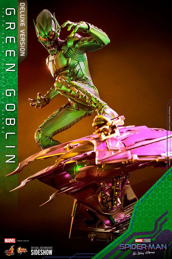 Green Goblin Marvel's Spider-Man: No Way Home Movie Masterpiece  Deluxe Version 1/6 Figurka 30 cm - Image 7