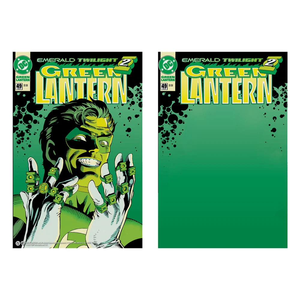 Green Lantern Emerald Twilight Gold Label DC Multiverse McFarlane Cover Recreations Figurka 18 cm - Image 8