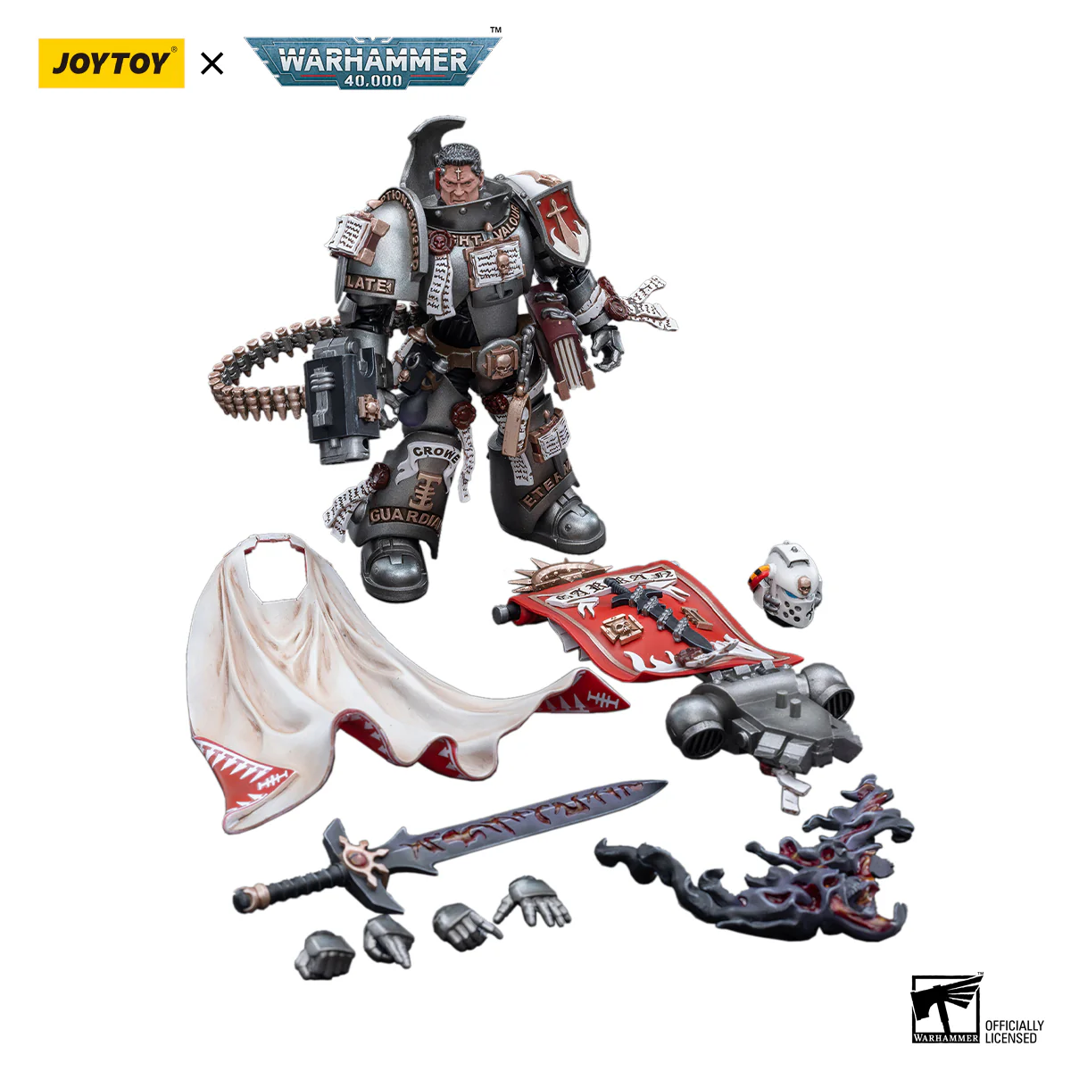 Grey Knights Castellan Crowe Warhammer 40k 1/18 Figurka 12 cm - Image 3