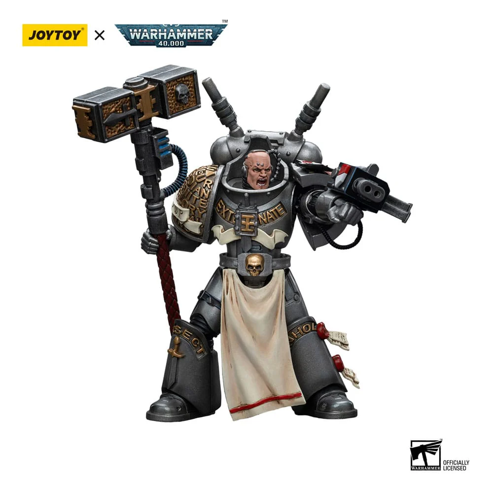 Grey Knights Interceptor Squad Interceptor Justicar Warhammer 40k 1/18 Figurka 12 cm - Image 4