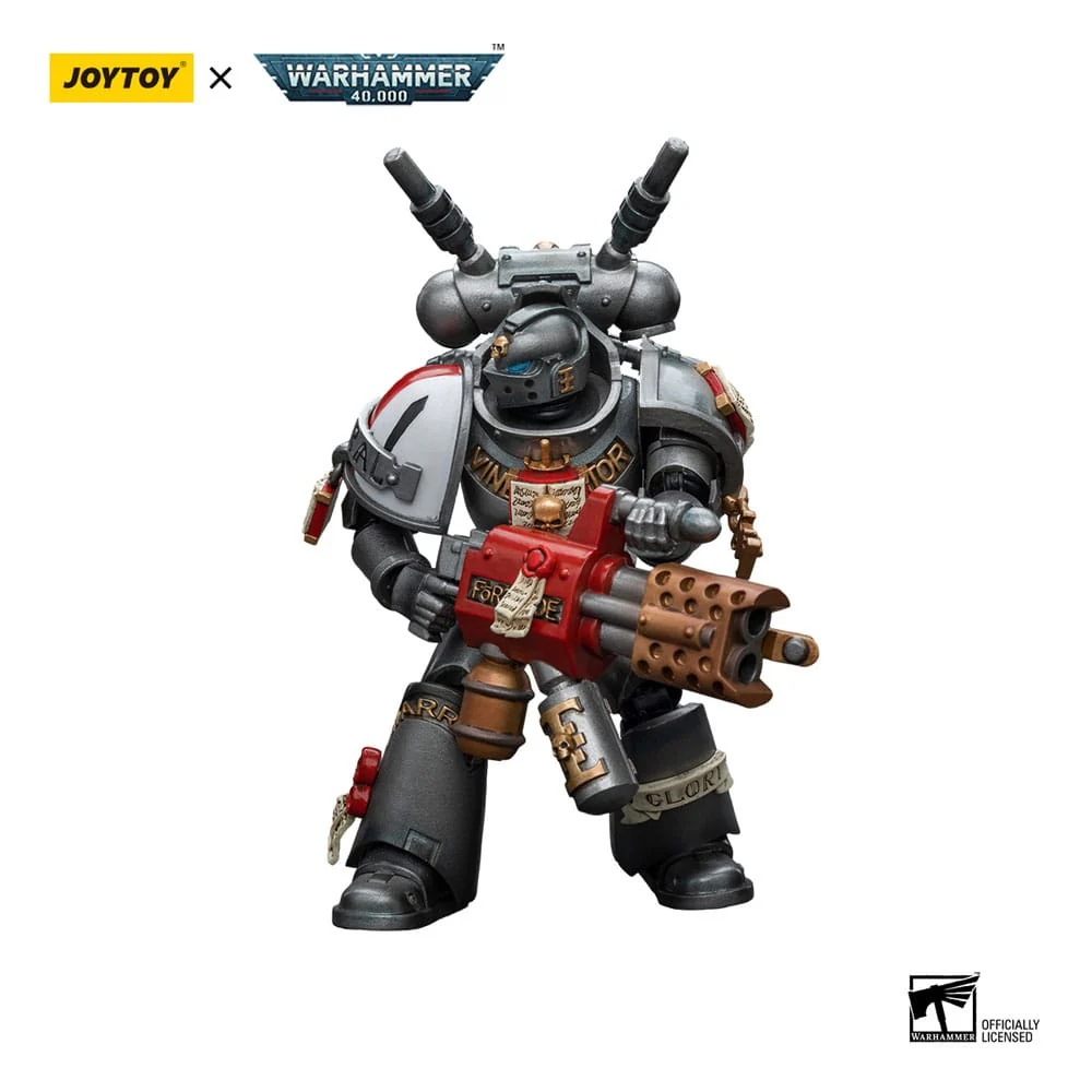Grey Knights Interceptor Squad Interceptor with Incinerator Warhammer 40k 1/18 Figurka 12 cm - Image 4