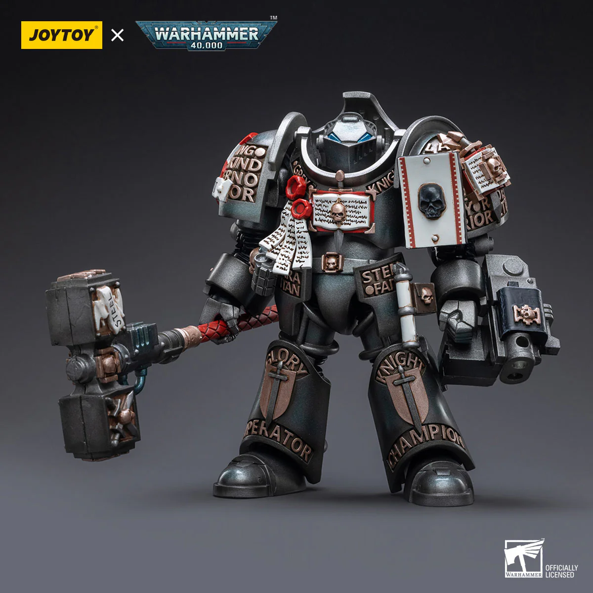 Grey Knights Nemesis Dreadknight Including Grey Knights Terminator Caddon Vibova Warhammer 40k 1/18 Figurka 45 cm - Image 13