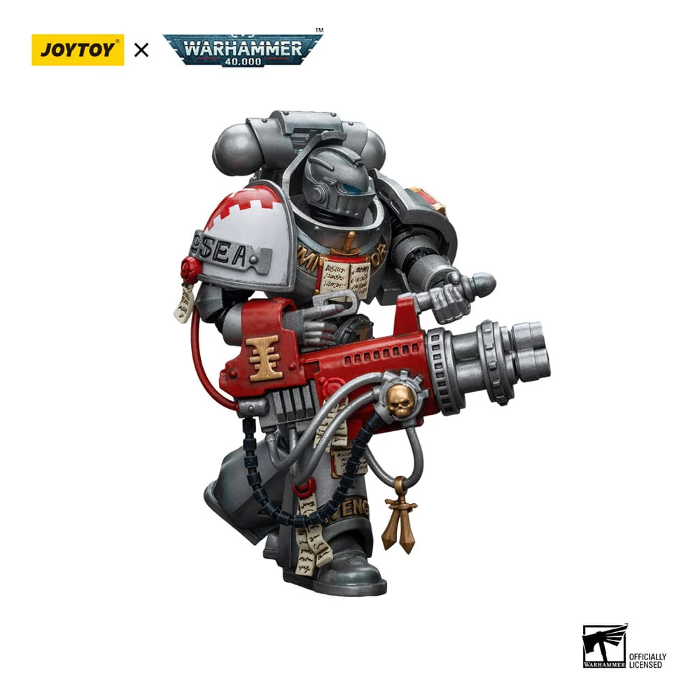 Grey Knights Strike Squad Grey Knight with Psilencer Warhammer 40k 1/18 Figurka 12 cm - Image 3