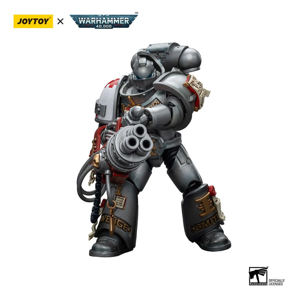 Grey Knights Strike Squad Grey Knight with Psilencer Warhammer 40k 1/18 Figurka 12 cm - Image 4