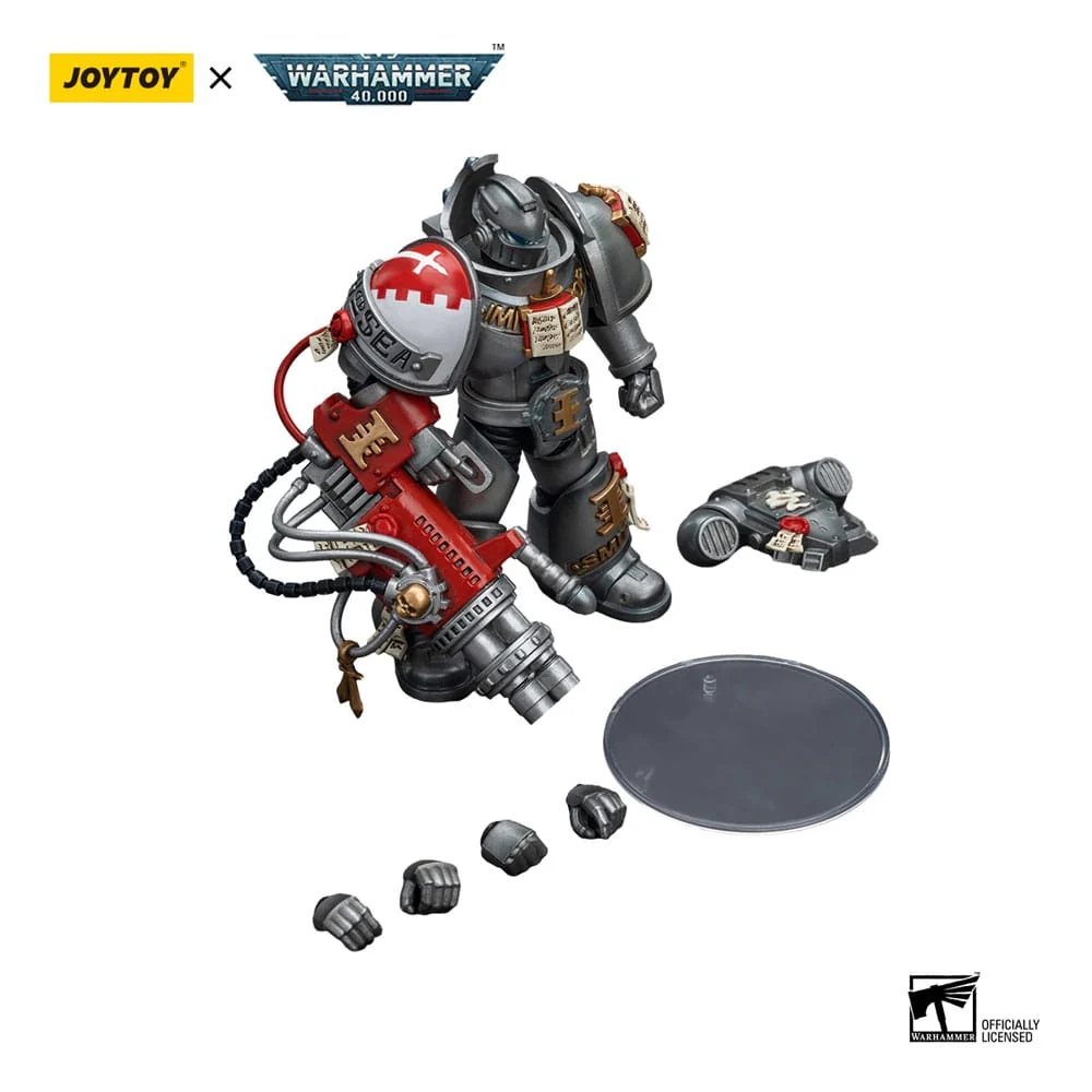 Grey Knights Strike Squad Grey Knight with Psilencer Warhammer 40k 1/18 Figurka 12 cm - Image 5
