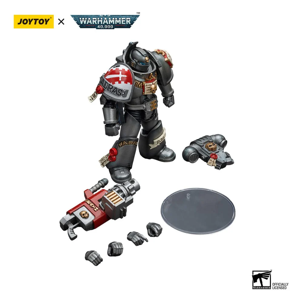 Grey Knights Strike Squad Grey Knight with Psycanno Warhammer 40k 1/18 Figurka 12 cm - Image 5