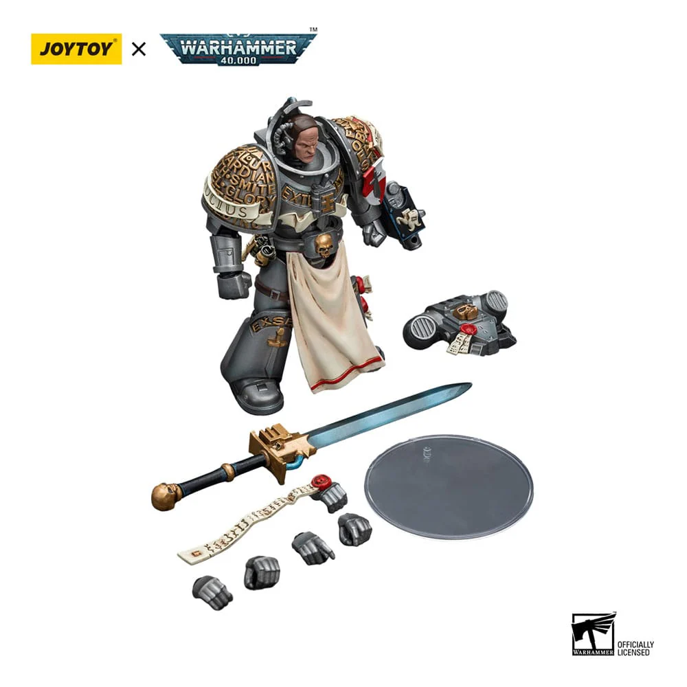 Grey Knights Strike Squad Justicar Warhammer 40k 1/18 Figurka 12 cm - Image 5