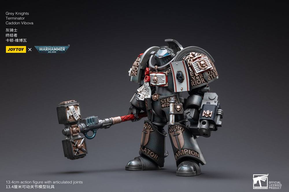 Grey Knights Terminator Caddon Vibova Warhammer 40k 1/18 Figurka 13 cm - Image 8