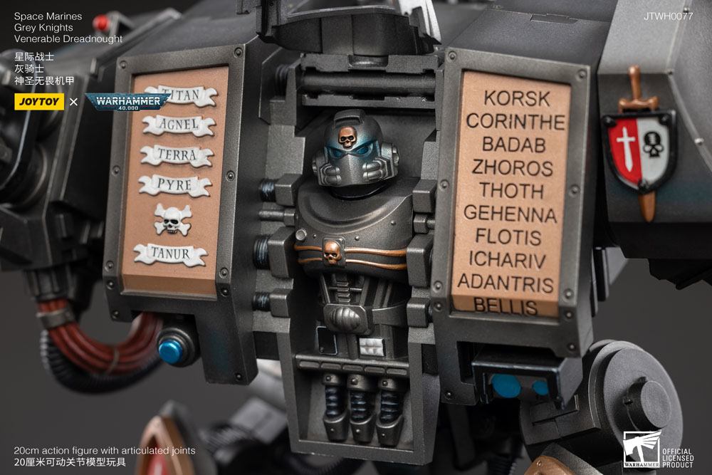 Grey Knights Venerable Dreadnought Warhammer 40k 1/18  Figurka 20 cm - Image 3