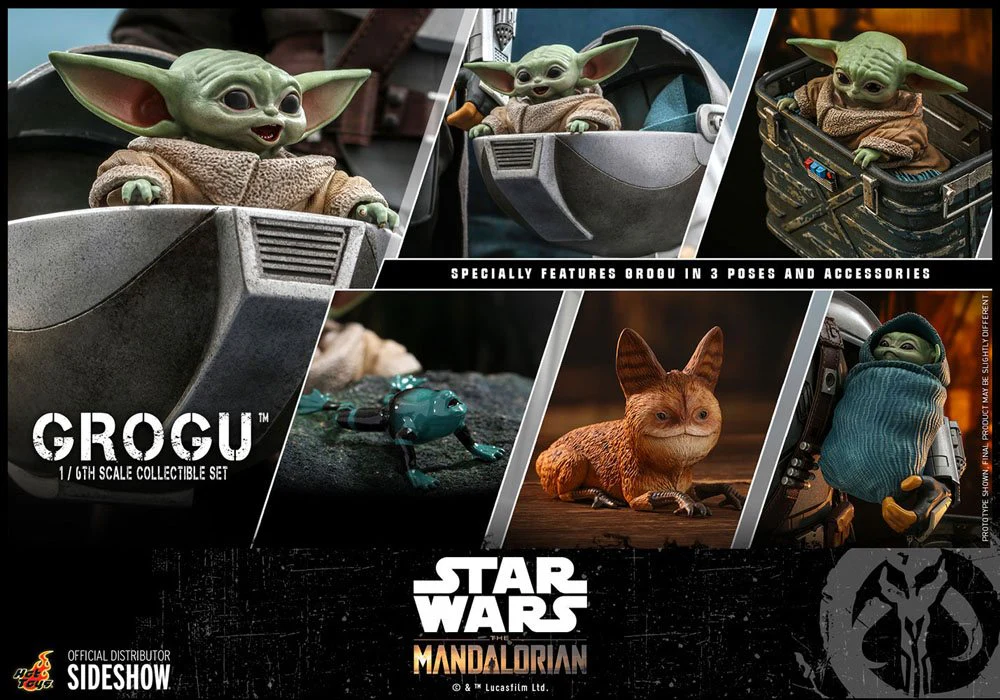 Grogu Star Wars The Mandalorian 1/6 Figurka - Image 13