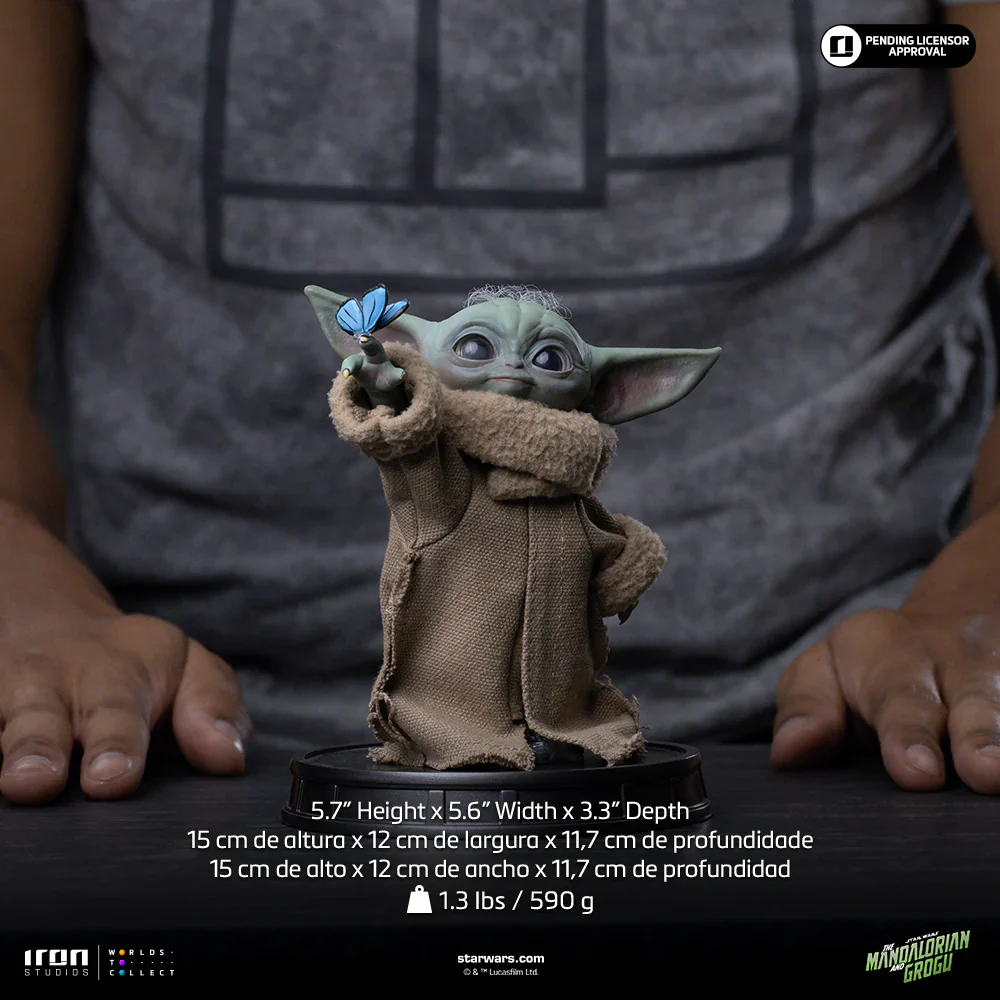 Grogu Butterfly Wonder Star Wars Mandalorian and Grogu Movie Grogu Collection Figurka 15 cm - Image 3