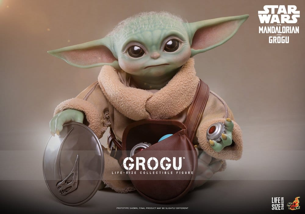 Grogu Star Wars: The Mandalorian & Grogu Life-Size 1/1 Figurka 38 cm - Image 2