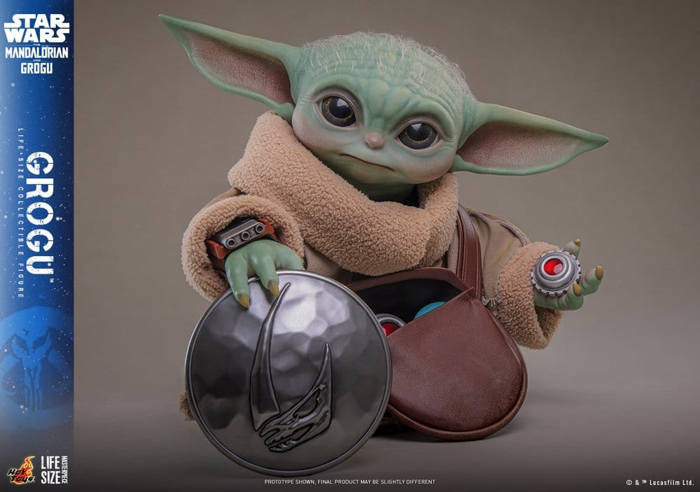 Grogu Star Wars: The Mandalorian & Grogu Life-Size 1/1 Figurka 38 cm - Image 6