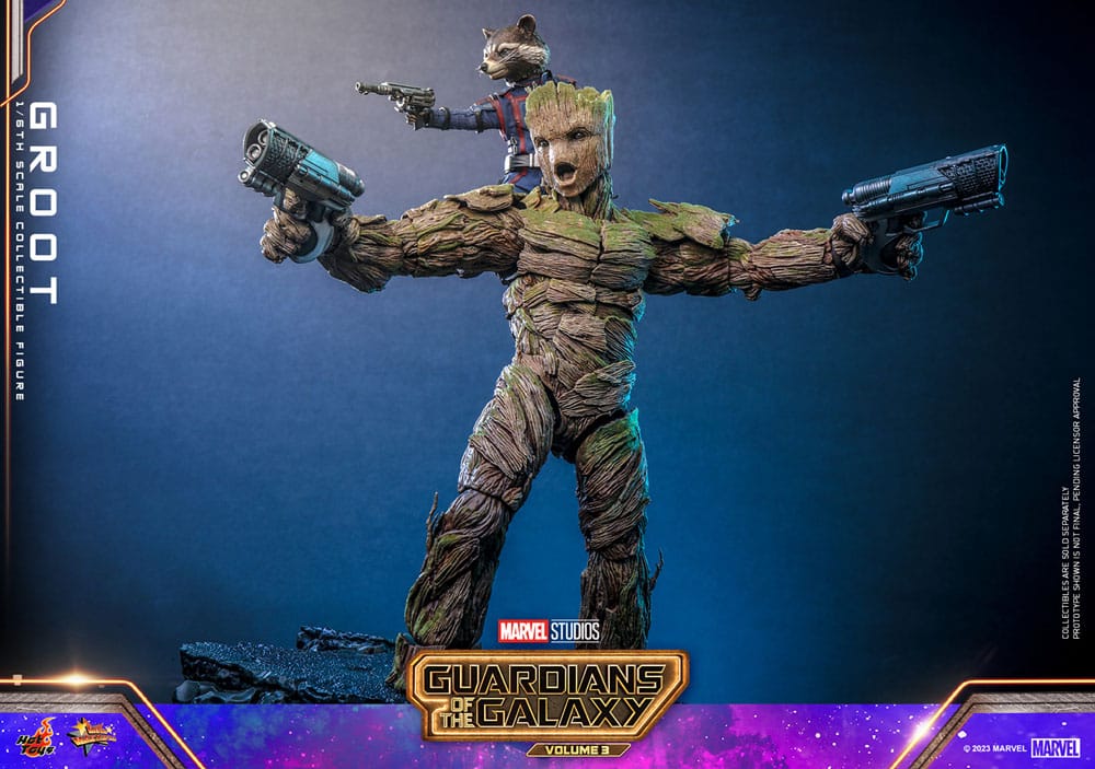 Groot Marvel Guardians of the Galaxy Vol. 3 Movie Masterpiece 1/6 Figurka 32 cm - Image 9