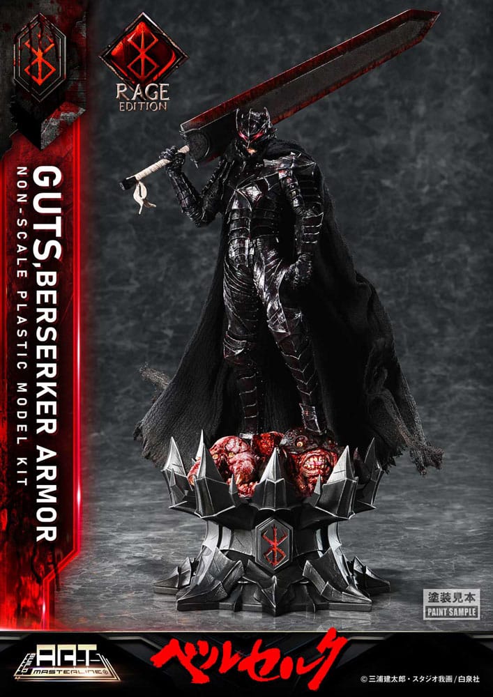 Guts Berserker Armor Rage Berserk Plastic Build Art Masterline Model Kit Fiigurka 30 cm - Image 11