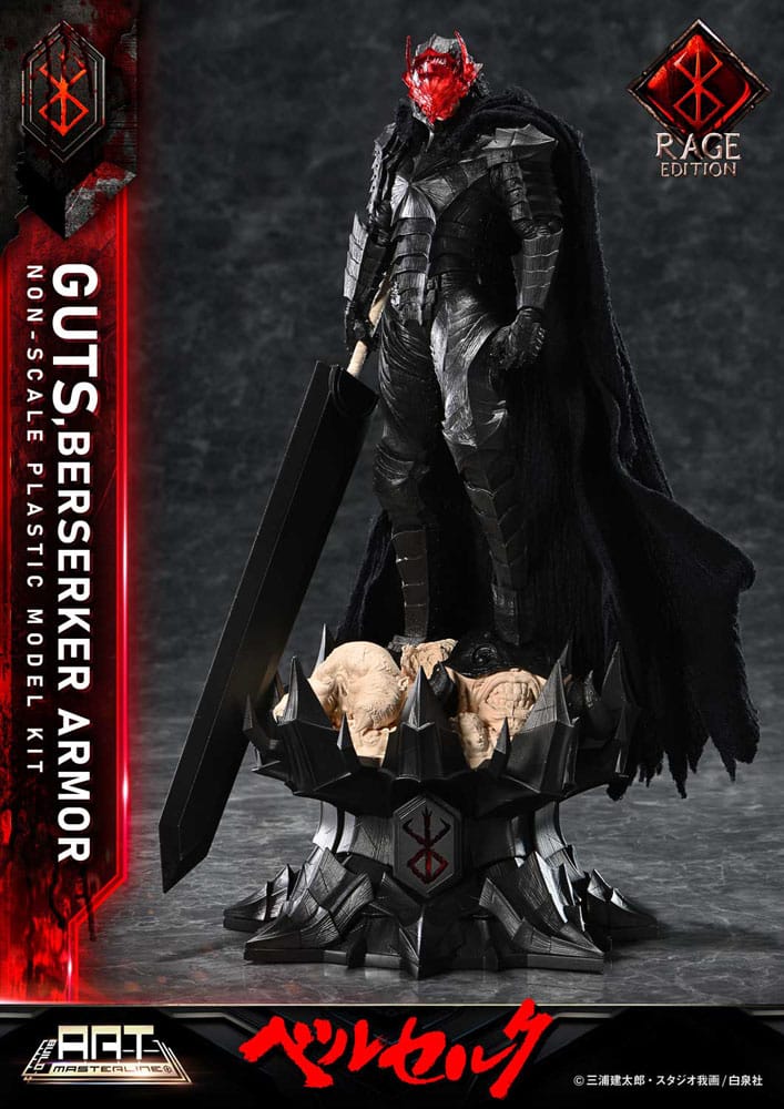 Guts Berserker Armor Rage Berserk Plastic Build Art Masterline Model Kit Fiigurka 30 cm - Image 13