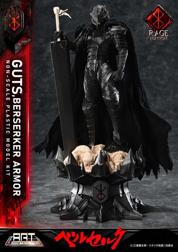 Guts Berserker Armor Rage Berserk Plastic Build Art Masterline Model Kit Fiigurka 30 cm - Image 14