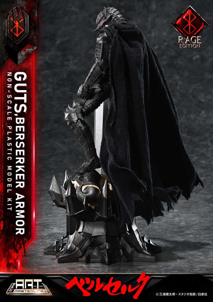 Guts Berserker Armor Rage Berserk Plastic Build Art Masterline Model Kit Fiigurka 30 cm - Image 17