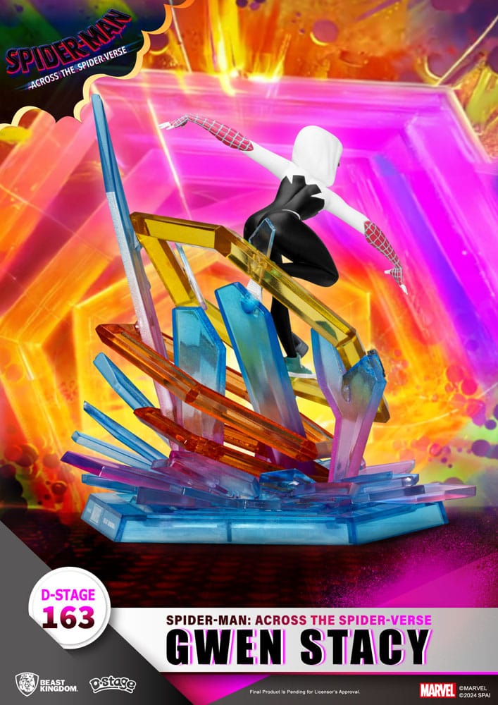 Gwen Stacy Marvel Spider-Man: Across the Spider-Verse D-Stage Diorama Figurka 15 cm - Image 3