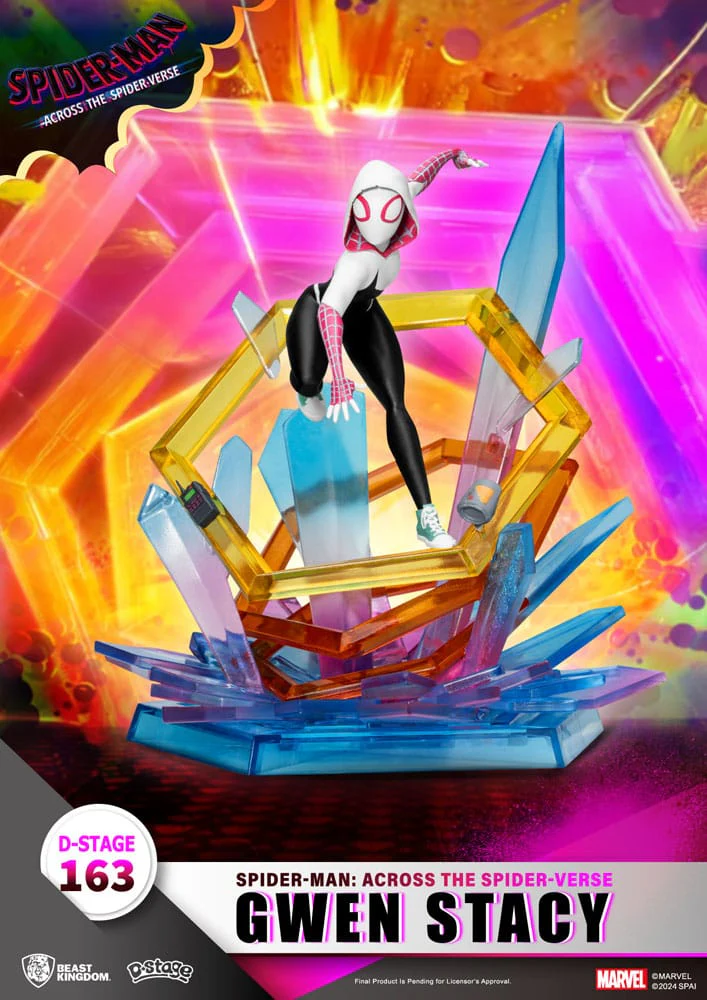 Gwen Stacy Marvel Spider-Man: Across the Spider-Verse D-Stage Diorama Figurka 15 cm - Image 4