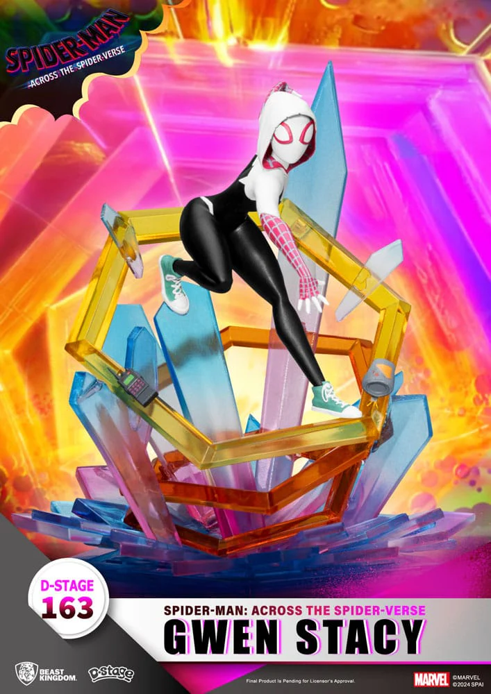 Gwen Stacy Marvel Spider-Man: Across the Spider-Verse D-Stage Diorama Figurka 15 cm - Image 7