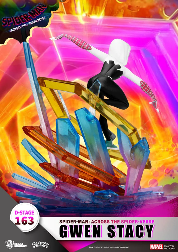 Gwen Stacy Marvel Spider-Man: Across the Spider-Verse D-Stage Diorama Figurka 15 cm - Image 8