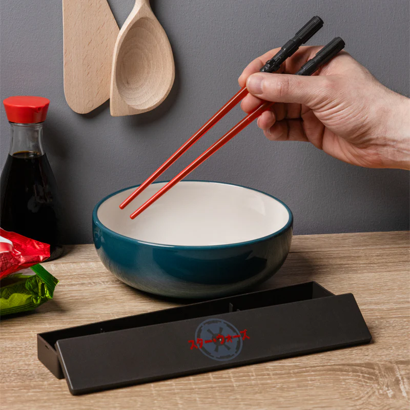 Gwiezdne Wojny zestaw pałeczek do sushi - Miecze świetlne Darth Vader - Image 5