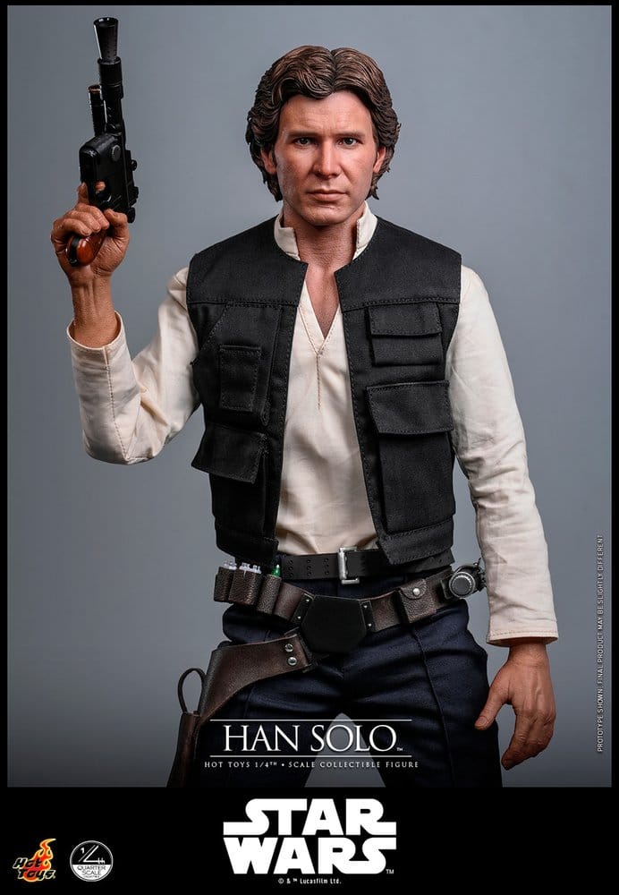 Han Solo Star Wars Episode IV 1/4 Figurka 46 cm - Image 11
