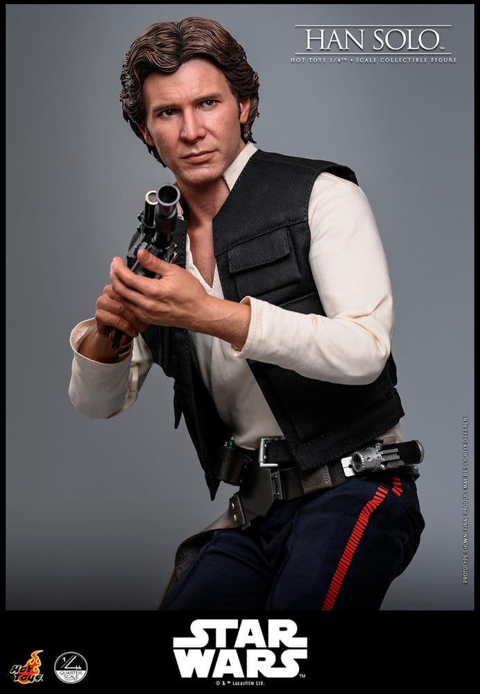 Han Solo Star Wars Episode IV 1/4 Figurka 46 cm - Image 16