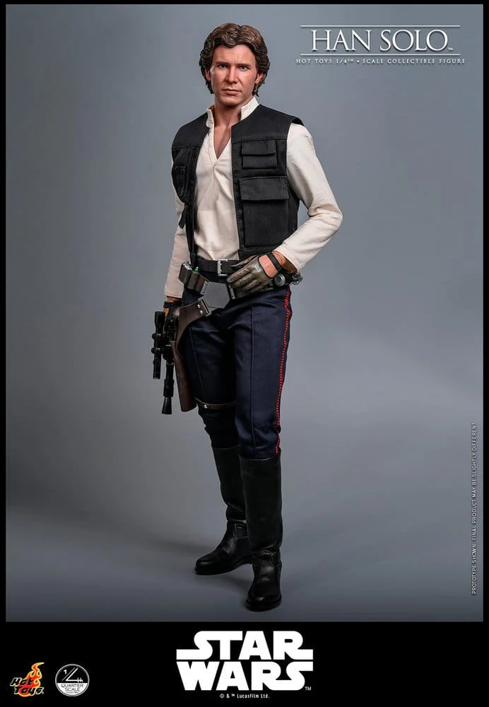 Han Solo Star Wars Episode IV 1/4 Figurka 46 cm - Image 9
